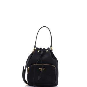 Prada Duet Drawstring Bucket Bag #229266P15B